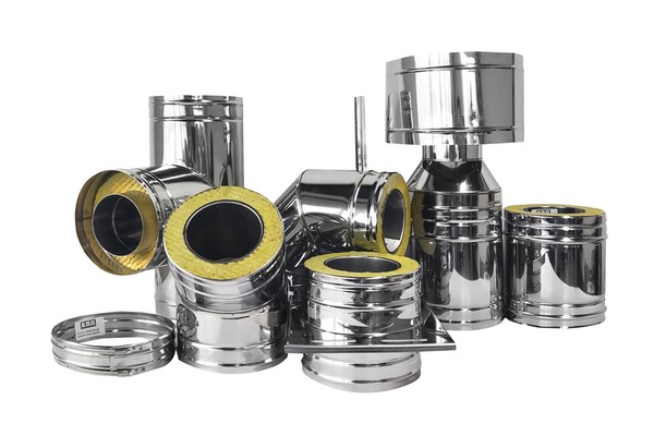 Дымоходы для твердотопливного оборудования