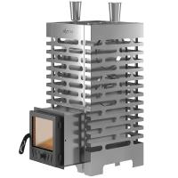 Печь для бани Везувий ASTON (АСТОН) 20 INOX стекло