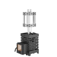 Печь для бани АСТОН (ASTON) 12 с баком на трубе 50л Ø115 (AISI 439)