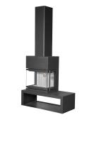 Камин МАДРИД на дровнике Гигант слева подовый