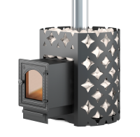 Печь для бани ЭТНА 18 (ДТ-4С) сетка ЛЮКС