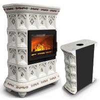 КимрПечь Истра пристенный Прованс (комплектация: Ладья-600)