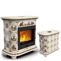 КимрПечь Прованс центральный Голландия (топка: Ладья-600) (топка: Ладья-600)