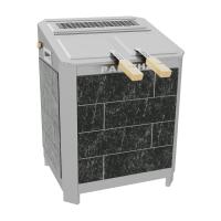 Электрическая паротермальная печь ВВД Инжкомцентр ПАРиЖАР 12 кВт (10-15,5м3) 380В облицовка из природного камня  