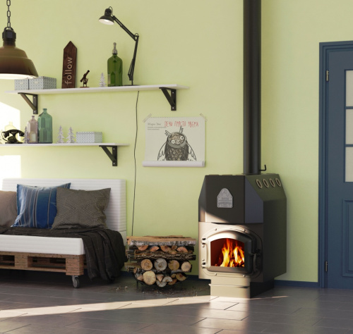 Печь ТМФ длительного горения Студент до 150 м³ ЧД