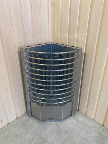 Печь Олимпия 7 кВт (7-11 м3) Угловая РЭК Ресурс электрокаменка ЭКМ