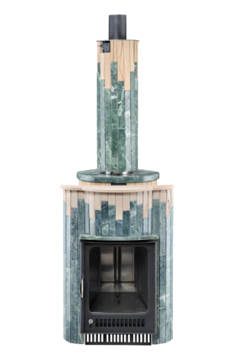Печь для бани Ферингер Ламель Макси Змеевик+Окаменевшее дерево до 38 м3 (серия ПФ)