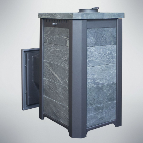 Печь для бани Варвара Сказка мини облицовка Пироксенит