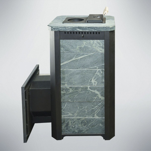 Печь для бани Варвара Терма Сказка мини облицовка Талькохлорит