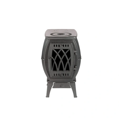 Печь Бахта, дымоход через стену (комплект с монтажом «под ключ»)