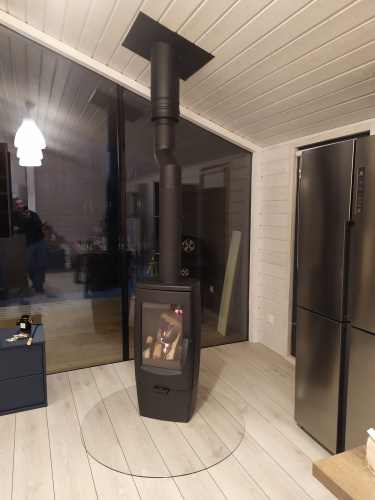 КПД ЧЕРНЫЙ Зонт дефлектор ф200х280