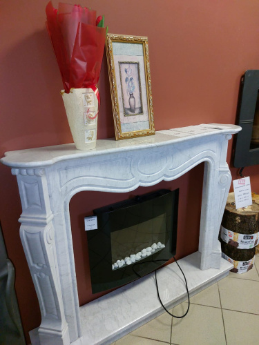 Облицовка (портал) каминная Carmona CM-44 Varia Sh4S Blanco Carrara