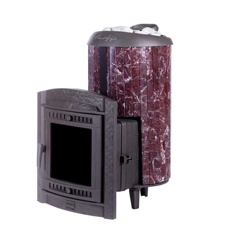 Печь для бани Атмосфера XL до 26 м³ в ламелях ПроМеталл