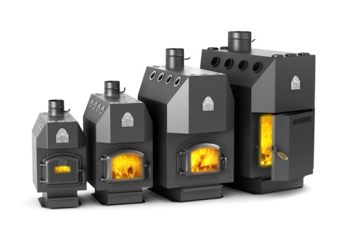 Печь ТМФ длительного горения Студент до 150 м³ ЧД