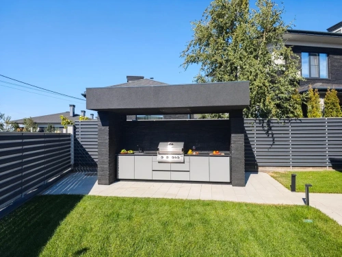 Кухня ASTOV BBQ по индивидуальному проекту