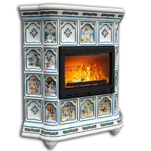 КимрПечь Истра угловой Фантазия