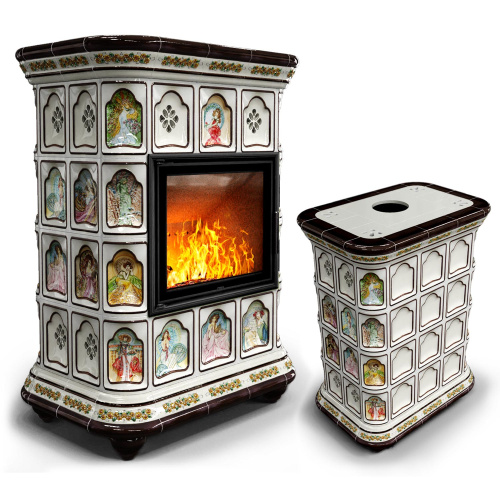 КимрПечь Истра центральный Муха (комплектация: Облицовка для топки МЛ 700)