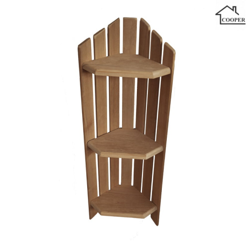 Полка Cooper угловая 3-х уровневая ольха МП-56