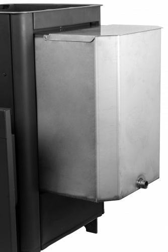 Печь для бани Варвара мини с навесным баком глухая дверка