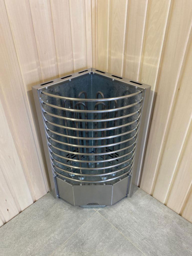 Печь Олимпия 7 кВт (7-11 м3) Угловая РЭК Ресурс электрокаменка ЭКМ