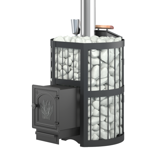 Печь для бани ЭТНА 18 (ДТ-4) Стандарт Закрытая каменка