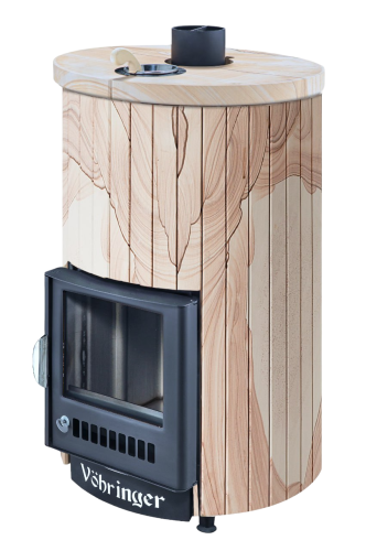 Печь для бани Ферингер Ламель Уют "Окаменевшее дерево" перенесенный рисунок до 25 м³ (серия ПФ)