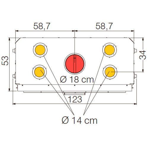 Топка Edilkamin WINDO 100 N NERO (футеровка черного цвета)	
