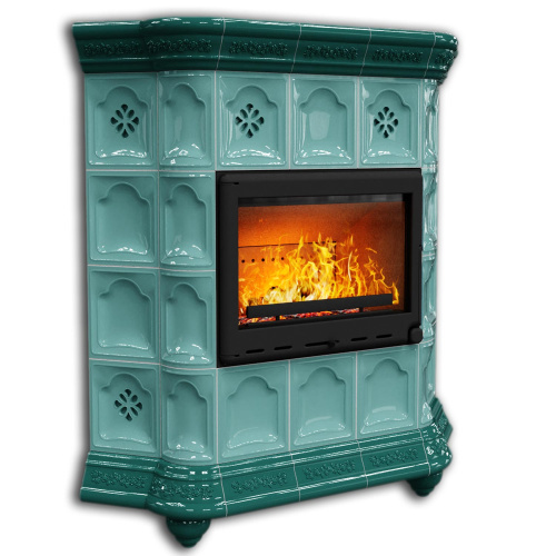 КимрПечь Истра угловой Волна (комплектация: Облицовка для топки МЛ 700)