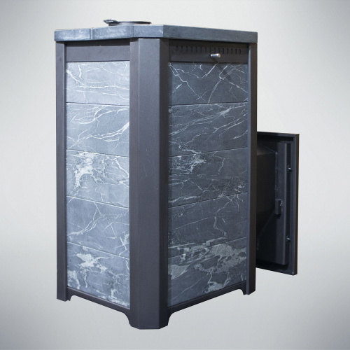 Печь для бани Варвара Сказка облицовка Талькохлорит