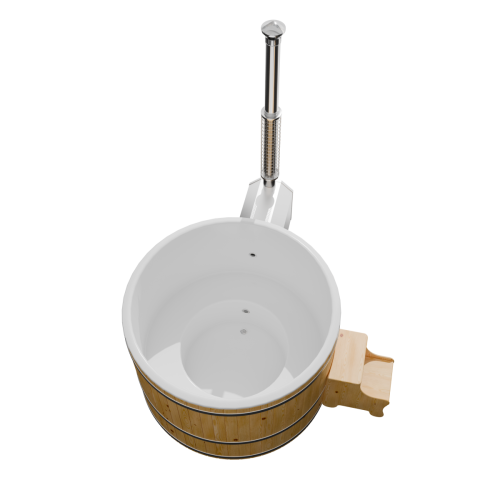 Купель БОНДАРСПА (BONDARSPA) с внешней печью