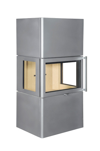 Камин Экокамин Камин КРИТ черный/графит