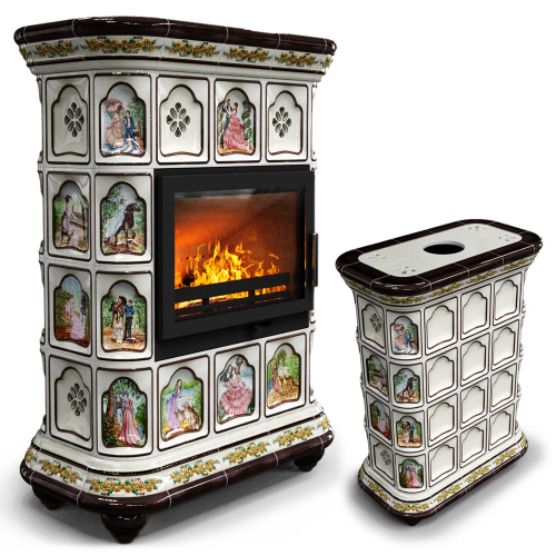 КимрПечь Истра центральный Усадьба (комплектация: Ладья-700)