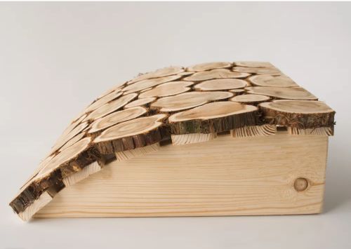 Подголовник из можжевельника 35*32см,