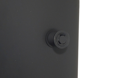 Шибер (труба с шибером) КПД ЧЁРНЫЙ 0,5м (500мм)