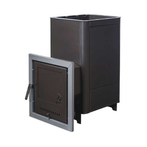 Печь для бани Варвара Паленица с теплообменником глухая дверка