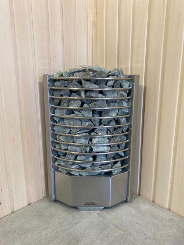 Печь Олимпия 7 кВт (7-11 м3) Угловая РЭК Ресурс электрокаменка ЭКМ