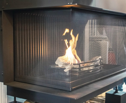 Топка АСТОВ ASTOV О1С 120\57 Открытая с Сеткой