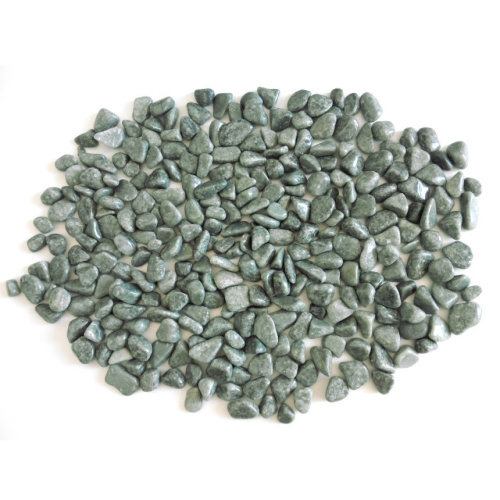 Камень для бань и саун Жадеит шлифованный мини 10 кг