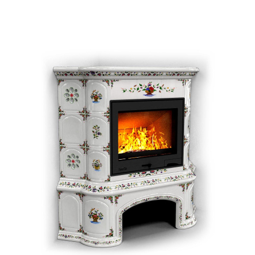 КимрПечь Прованс с дровником угловой Руан (топка: Ладья-700)