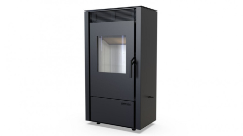 Печь-камин DEFRO HOME VIVA 6кВт, черная сталь