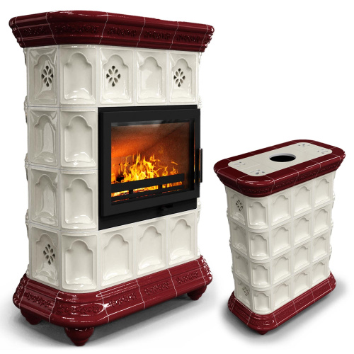 КимрПечь Истра центральный Вишня (комплектация: Ладья-600)